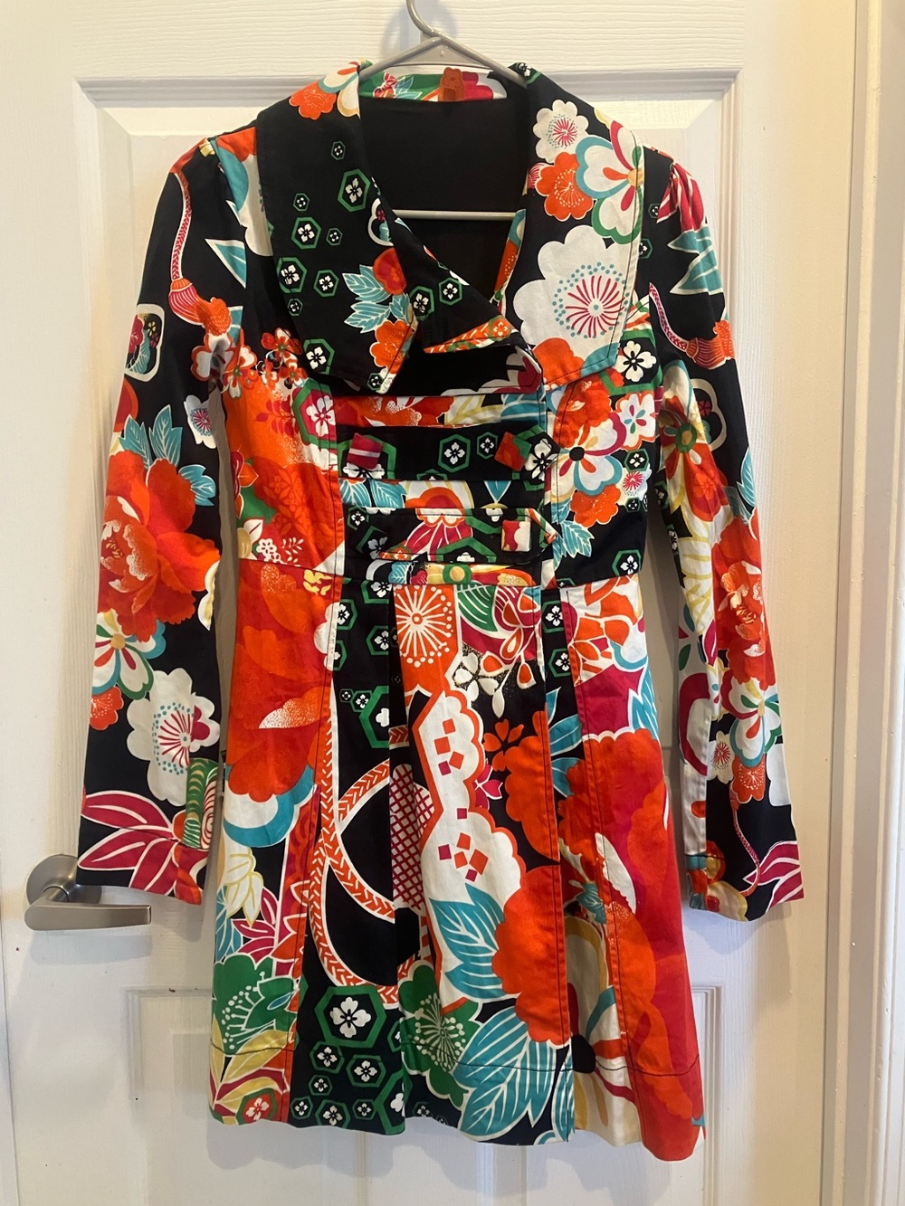 FARM Rio Floral coat- multicolor